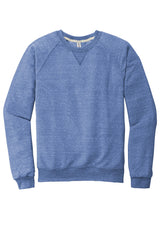JERZEES Men's Snow Heather French Terry Raglan Crew Sweatshirt 91M JERZEES