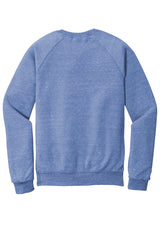 JERZEES Men's Snow Heather French Terry Raglan Crew Sweatshirt 91M JERZEES