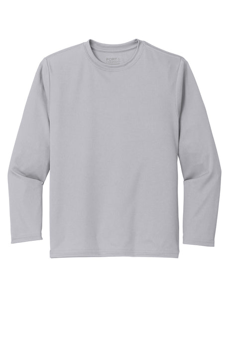 Port & Company - Youth Long Sleeve Performance Tee Youth Apparel Shirts & Tops