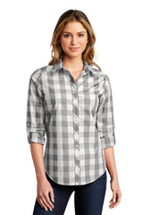 Port Authority Women's Everyday Plaid Shirt. LW670
