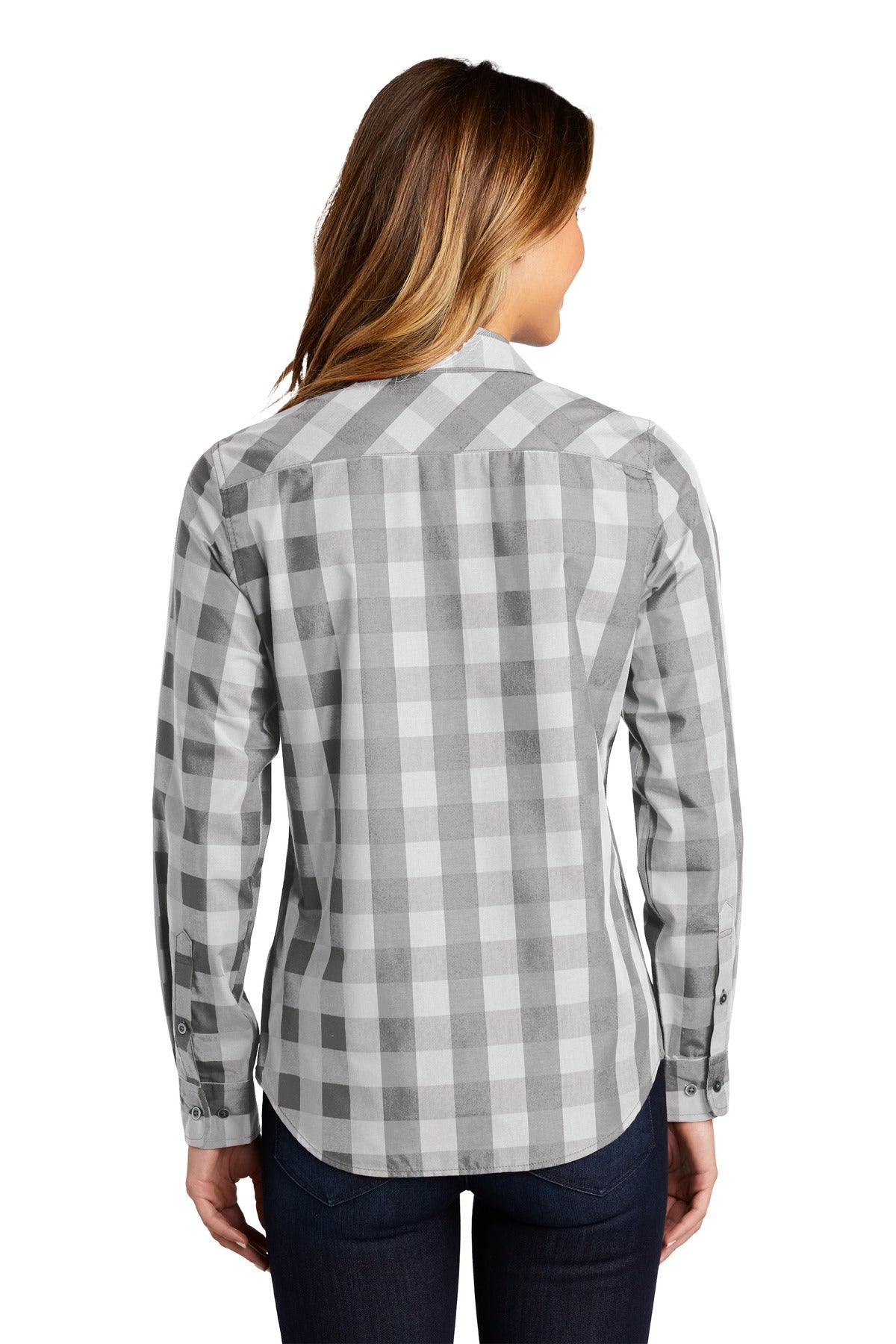 Port Authority Women's Everyday Plaid Shirt. LW670