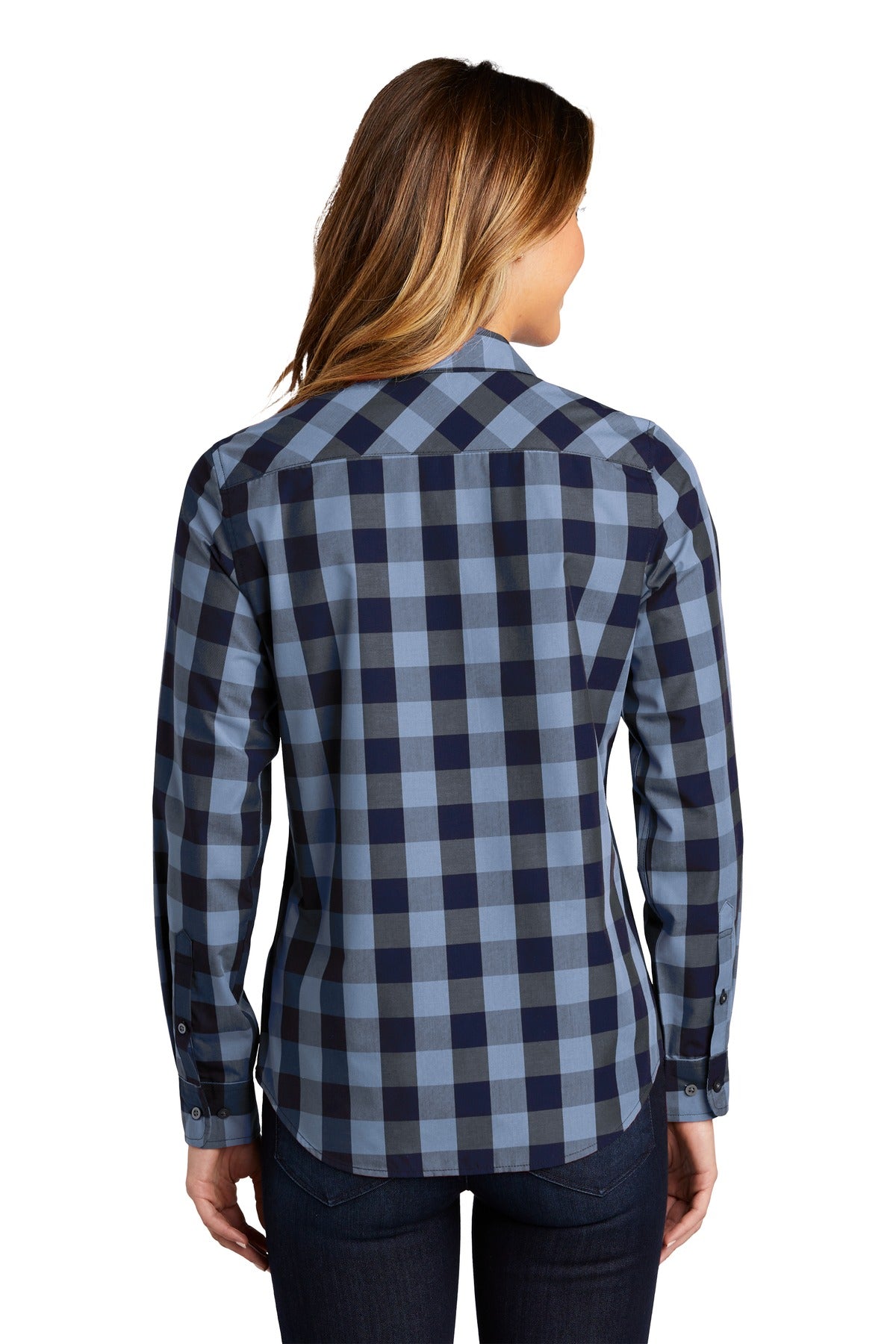 Port Authority Women's Everyday Plaid Shirt. LW670