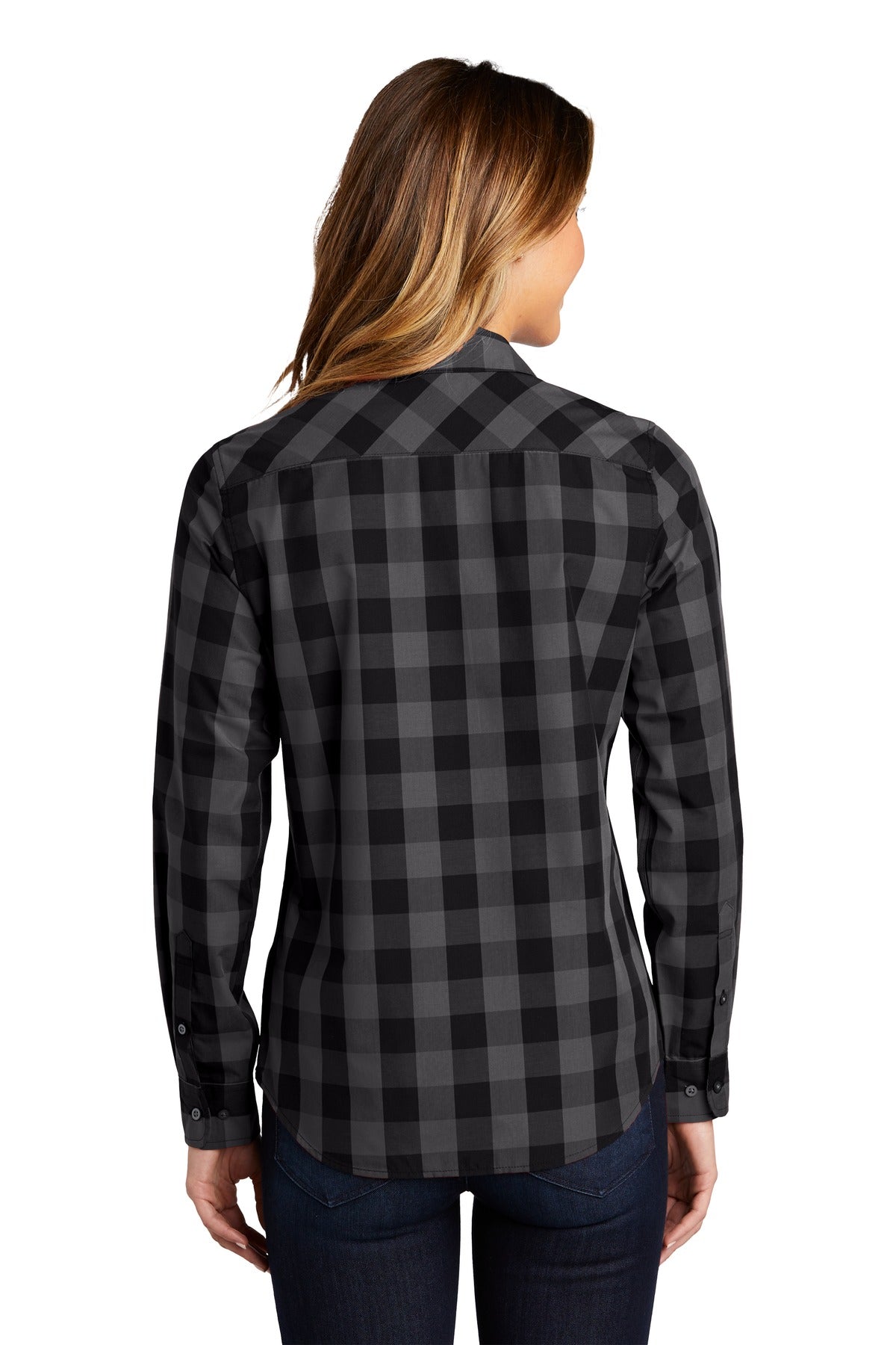 Port Authority Women's Everyday Plaid Shirt. LW670