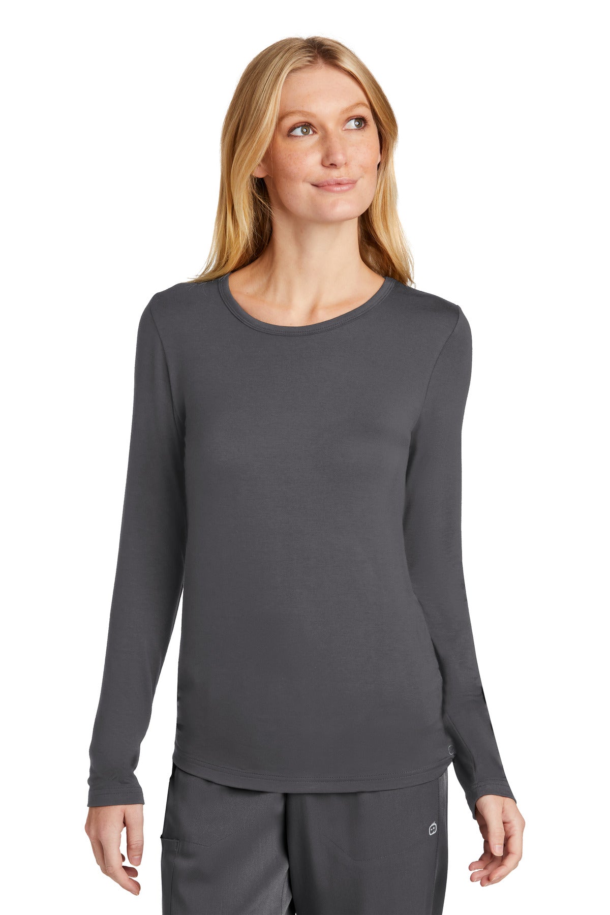 WonderWink Women's Long Sleeve Layer Tee. WW4029