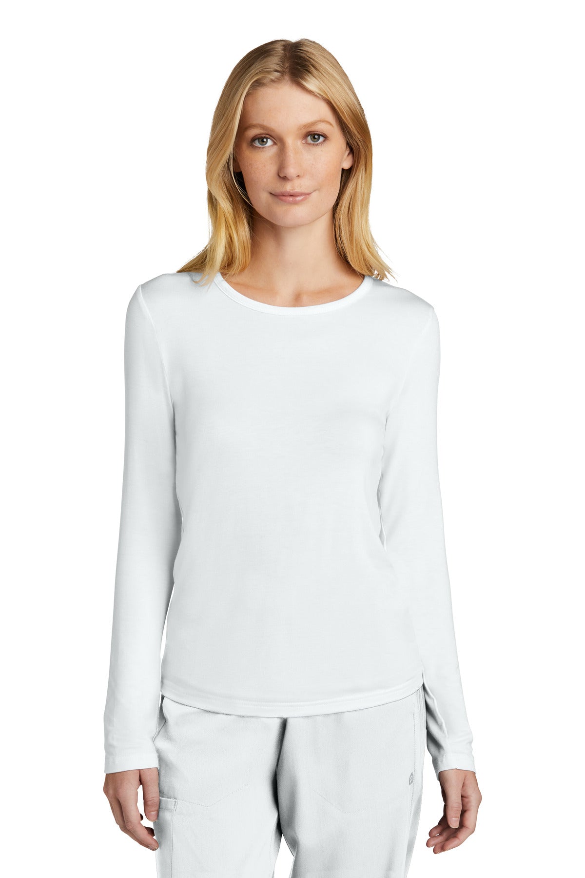 WonderWink Women's Long Sleeve Layer Tee. WW4029