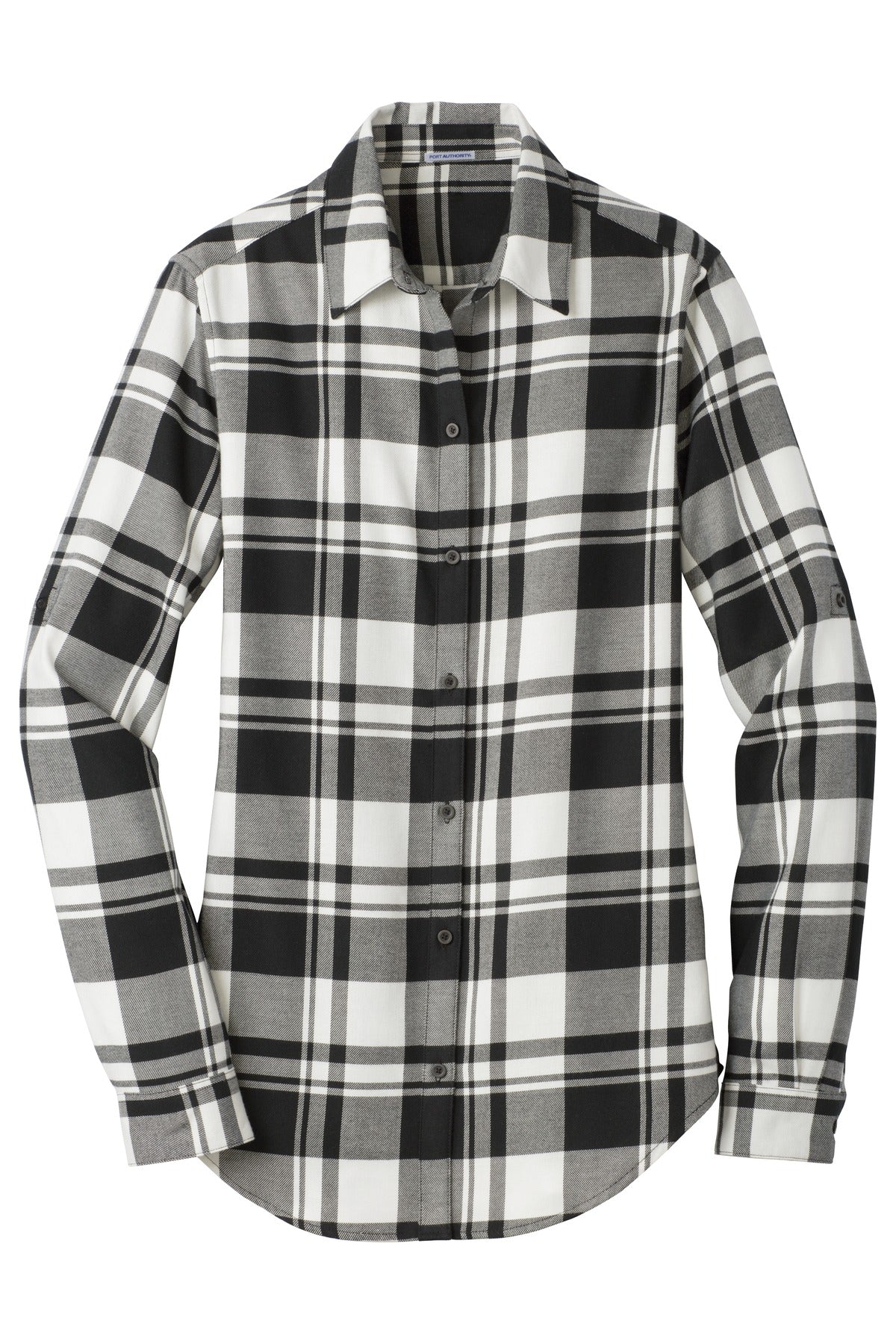 Port Authority® Ladies Plaid Flannel Tunic