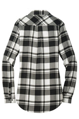 Port Authority® Ladies Plaid Flannel Tunic
