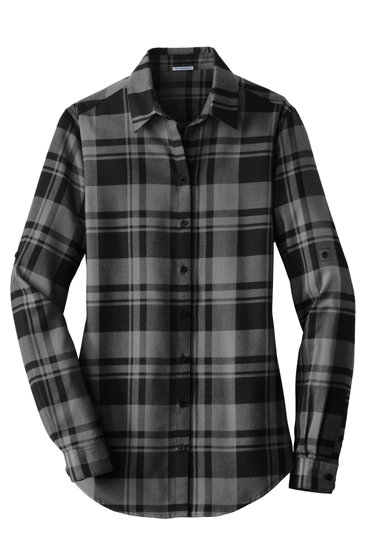 Port Authority® Ladies Plaid Flannel Tunic
