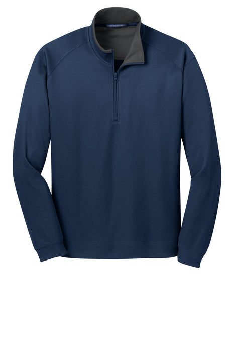 Port Authority Men's Vertical Texture 1/4-Zip Pullover. K805 Port Authority