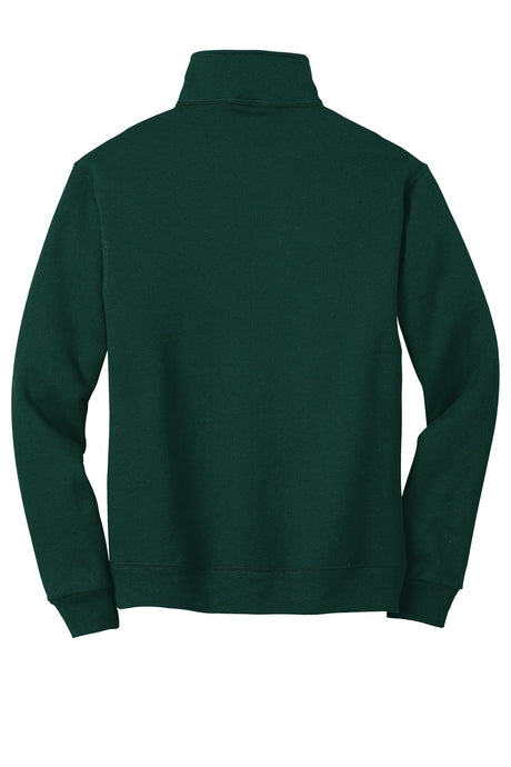 JERZEES Men's Super Sweats NuBlend Quarter-Zip Cadet Collar Sweatshirt JERZEES