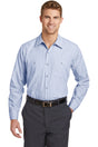 Red Kap Men's Industrial Stripe Work Shirt. SL10L Red Kap