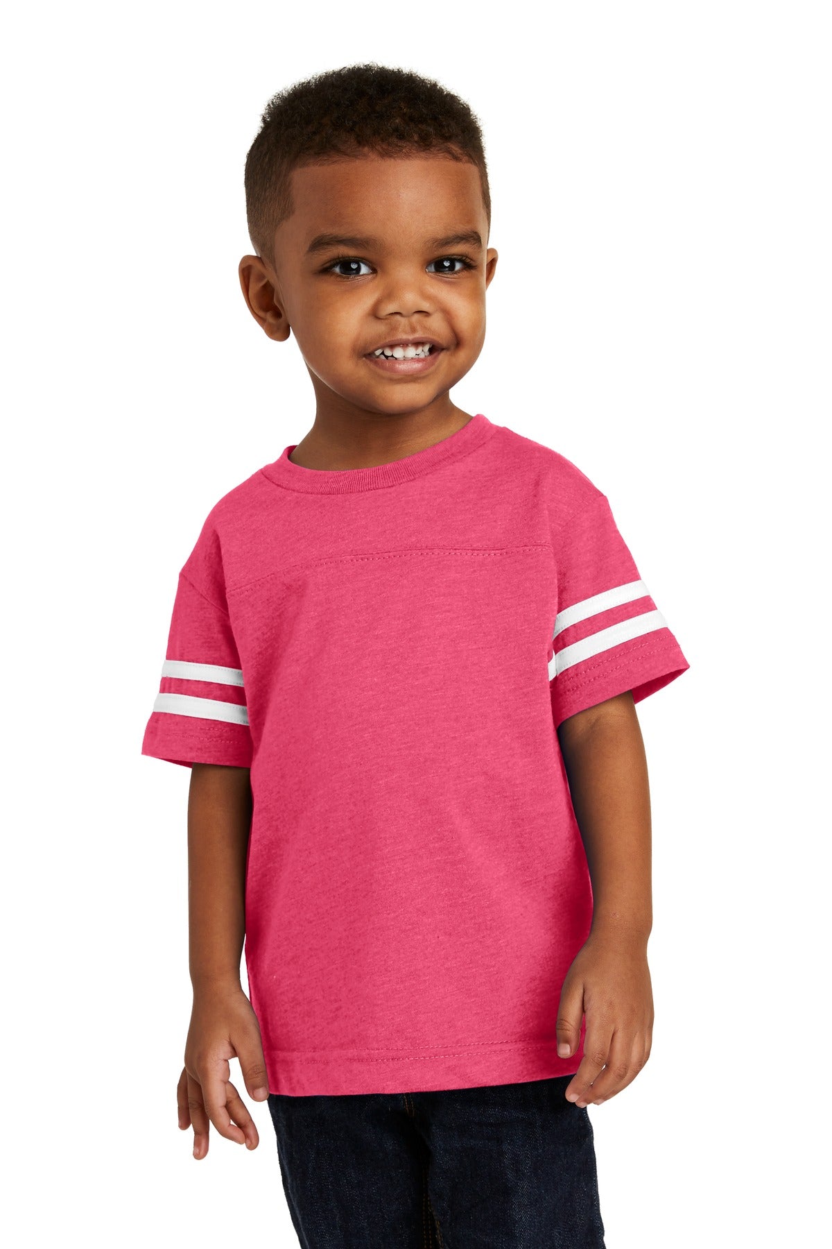 Rabbit Skins Toddler Football Fine Jersey Tee Rabbit Skins