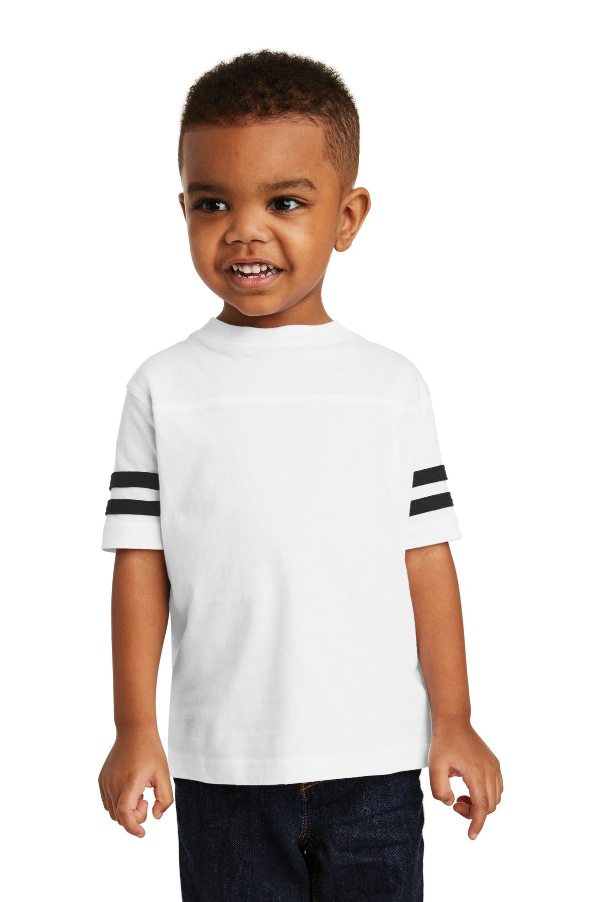 Rabbit Skins Toddler Football Fine Jersey Tee Rabbit Skins