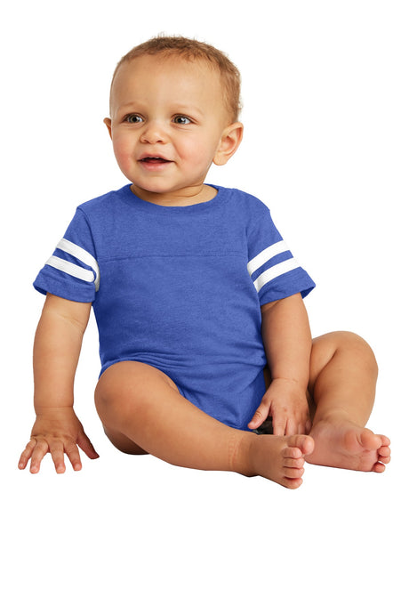 Rabbit Skins Infant Football Fine Jersey Bodysuit Rabbit Skins