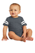 Rabbit Skins Infant Football Fine Jersey Bodysuit Rabbit Skins