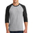 Gildan Men's Heavy Cotton 3/4-Sleeve Raglan T-Shirt. 5700 Gildan