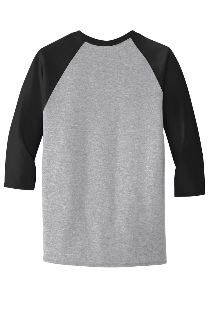 Gildan Men's Heavy Cotton 3/4-Sleeve Raglan T-Shirt. 5700 Gildan