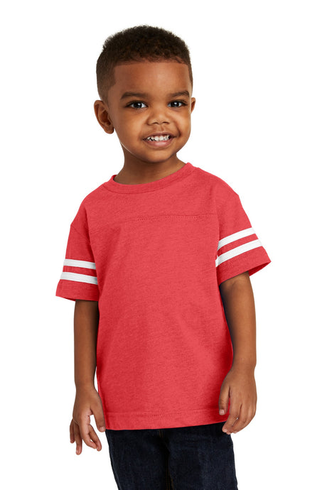 Rabbit Skins Toddler Football Fine Jersey Tee Rabbit Skins