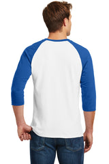 Gildan Men's Heavy Cotton 3/4-Sleeve Raglan T-Shirt. 5700 Gildan