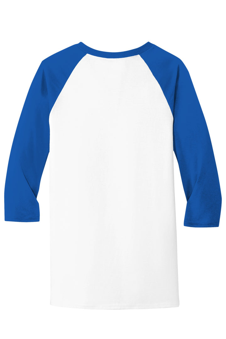 Gildan Men's Heavy Cotton 3/4-Sleeve Raglan T-Shirt. 5700 Gildan