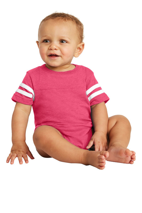 Rabbit Skins Infant Football Fine Jersey Bodysuit Rabbit Skins
