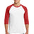 Gildan Men's Heavy Cotton 3/4-Sleeve Raglan T-Shirt. 5700 Gildan