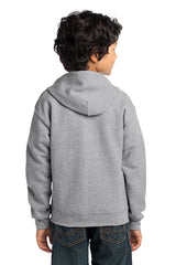 Gildan Youth Heavy Blend Full-Zip Hooded Sweatshirt Gildan