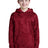 Sport-Tek Youth   Sport-Wick   CamoHex Fleece Hooded Pullover-1