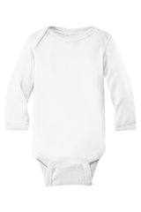 Rabbit Skins Infant Long Sleeve Baby Rib Bodysuit Rabbit Skins