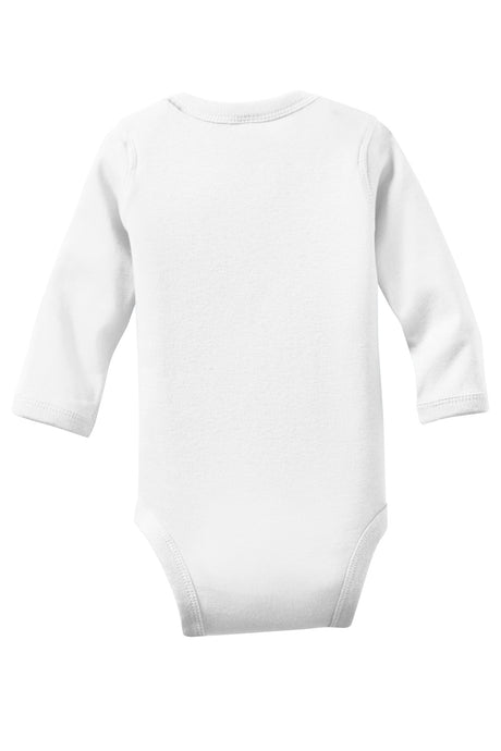 Rabbit Skins Infant Long Sleeve Baby Rib Bodysuit Rabbit Skins