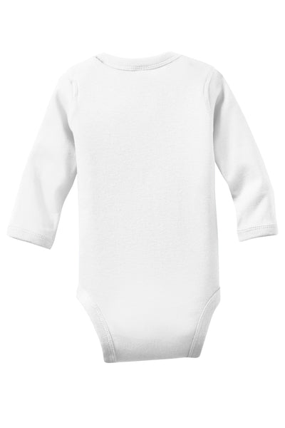 Rabbit Skins Infant Long Sleeve Baby Rib Bodysuit
