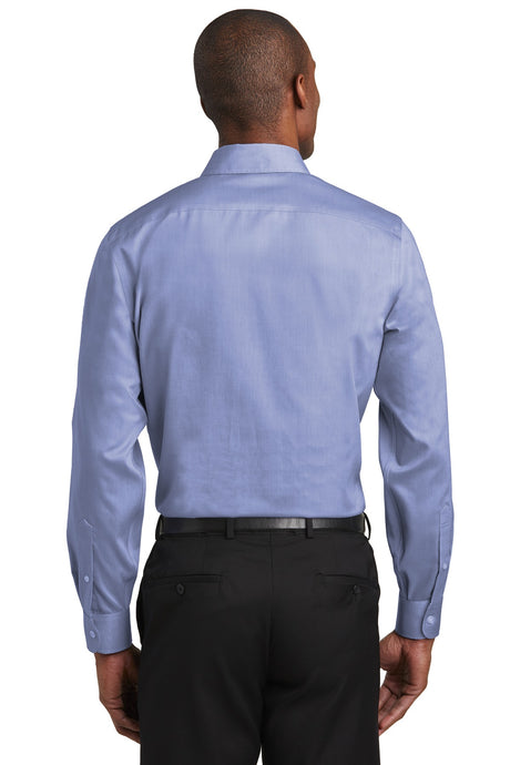 Red House Men's Slim Fit Pinpoint Oxford Non-Iron Shirt. RH620 Red House