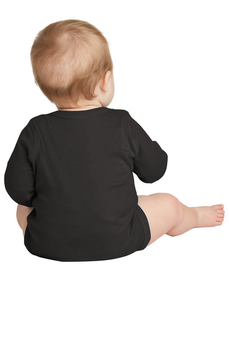 Rabbit Skins Infant Long Sleeve Baby Rib Bodysuit Rabbit Skins
