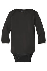 Rabbit Skins Infant Long Sleeve Baby Rib Bodysuit Rabbit Skins