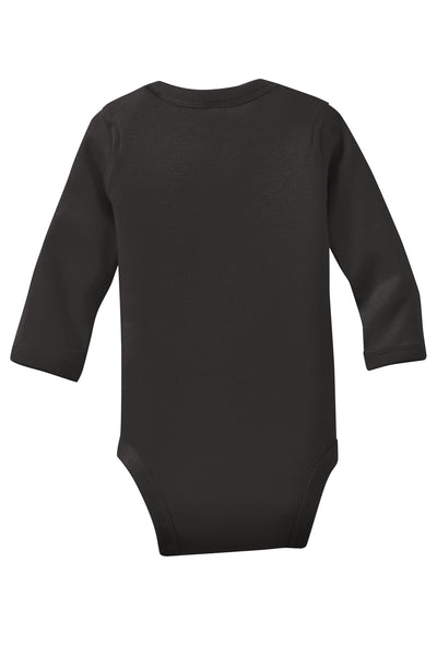 Rabbit Skins Infant Long Sleeve Baby Rib Bodysuit