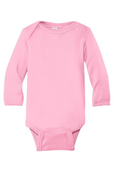Rabbit Skins Infant Long Sleeve Baby Rib Bodysuit