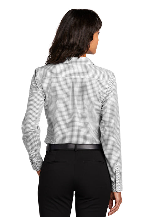 Red House Women's Open Ground Check Non-Iron Shirt. RH86 Red House