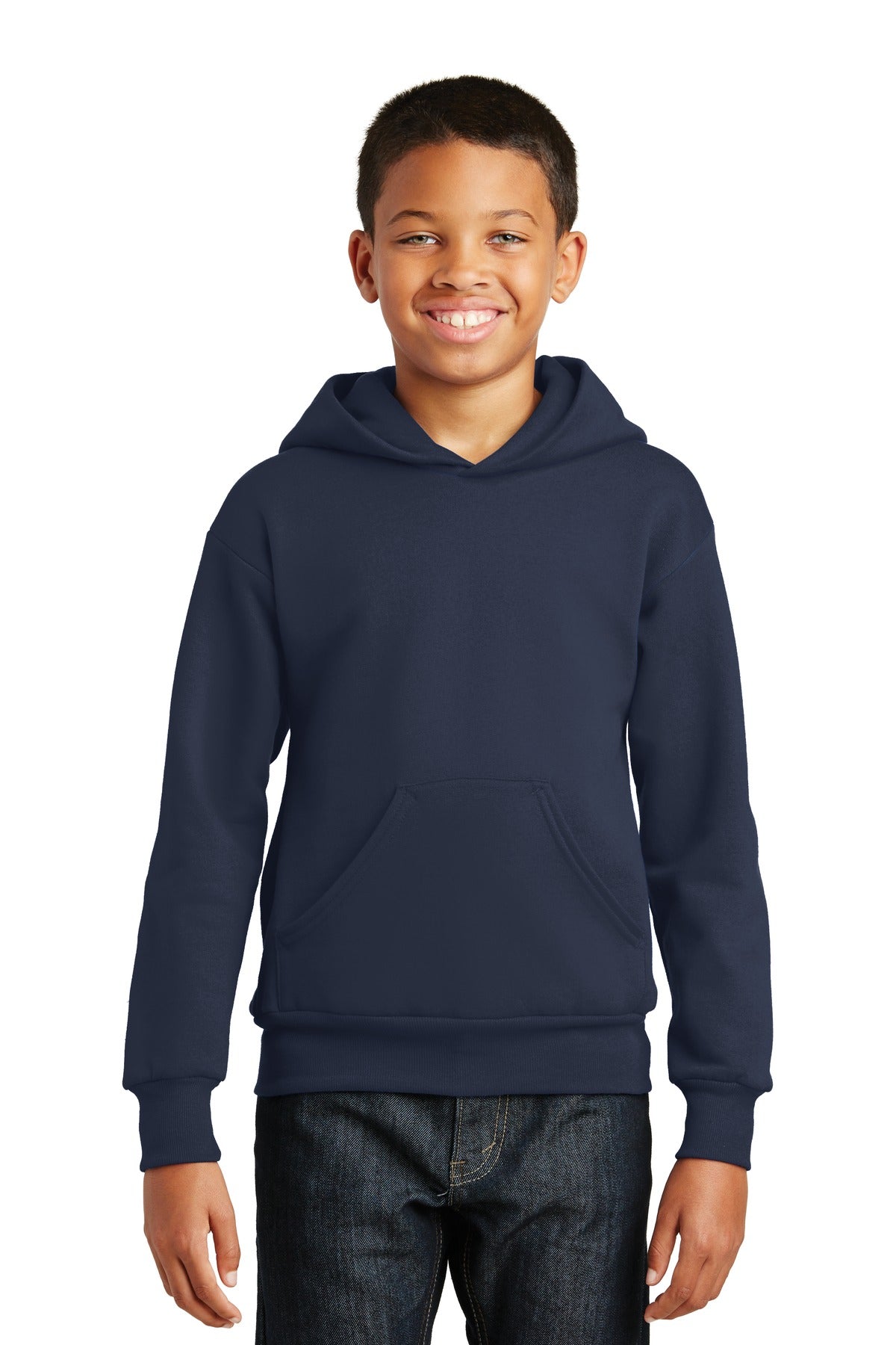 Hanes - Youth EcoSmart Pullover Hooded Sweatshirt. P470 Hanes