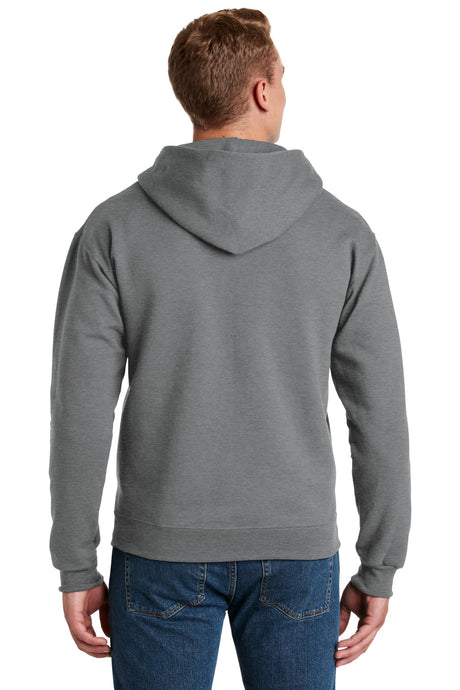 JERZEES Men's Super Sweats NuBlendÂ® Full-Zip Hooded Sweatshirt JERZEES