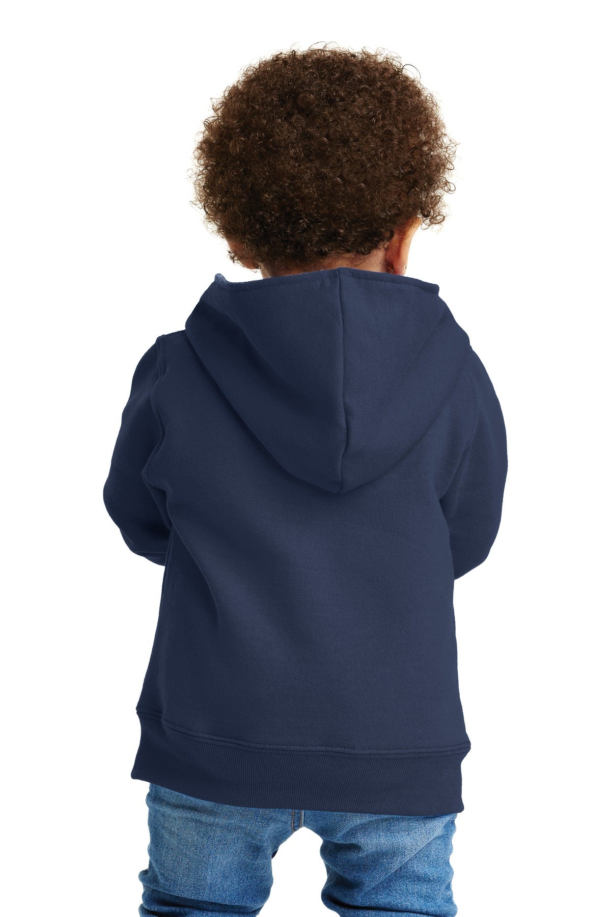 Port & Company - Toddler Core Fleece Full-Zip Hooded Sweatshirt
