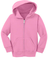Port & Company - Toddler Core Fleece Full-Zip Hooded Sweatshirt
