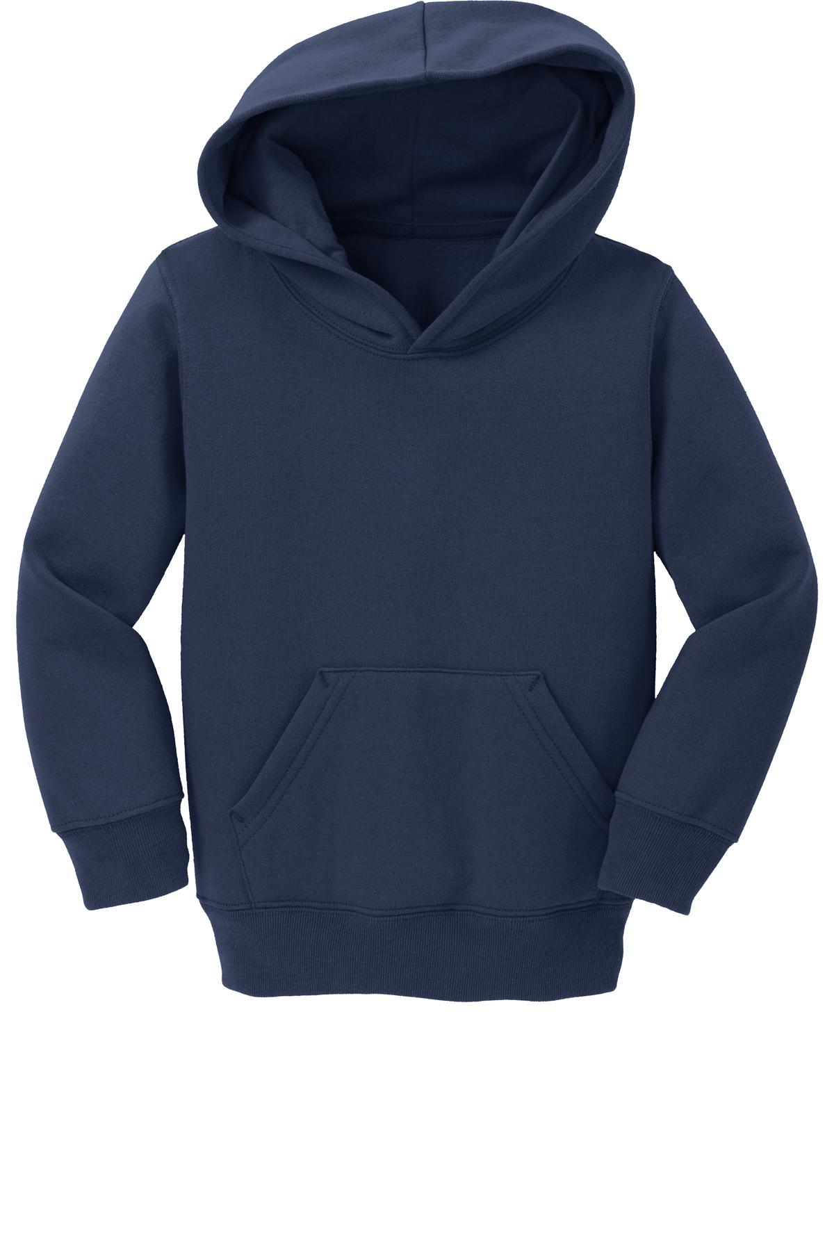 Port & Company - Toddler Core Fleece Pullover Hooded Sweatshirt Youth Apparel Hoodies & Sweatshirts