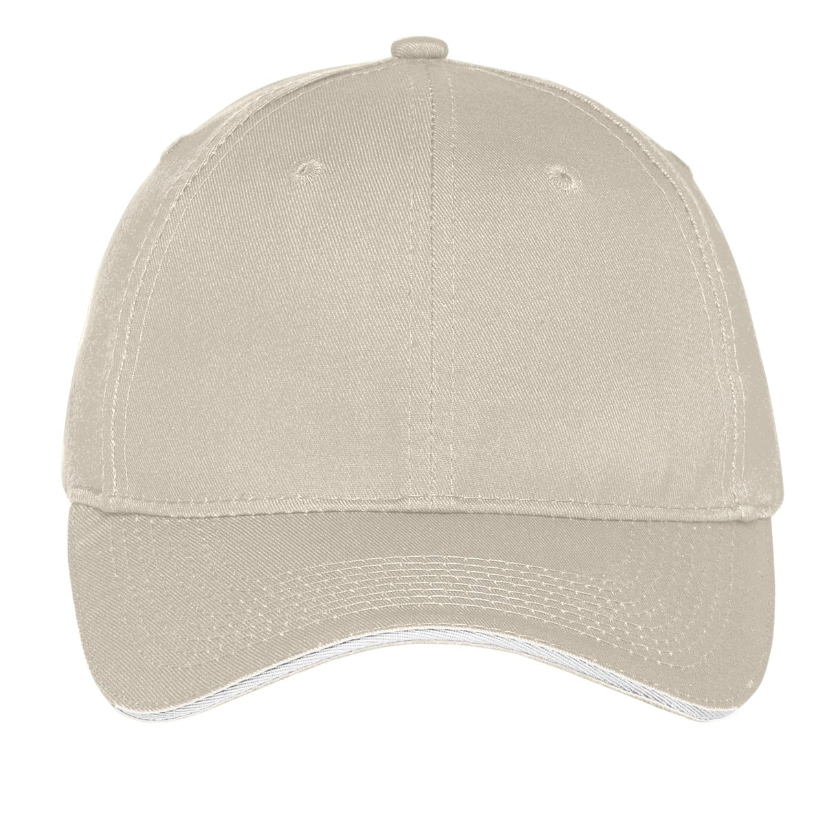 Port Authority    Unstructured Sandwich Bill Cap-2