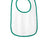 Rabbit Skins Infant Contrast Trim Terry Bib. RS1003 Rabbit Skins