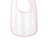 Rabbit Skins Infant Contrast Trim Terry Bib. RS1003 Rabbit Skins