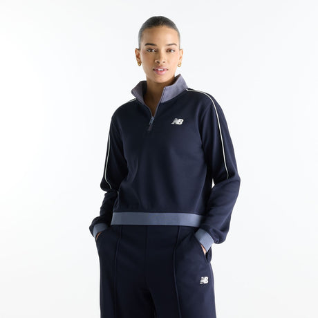 New Balance Women's Sport Legacy Pique 1/4 Zip-1