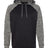 J. America Men's Color Block Cosmic Po Hoodie 8612 Mens Apparel Sweatshirts & Fleece