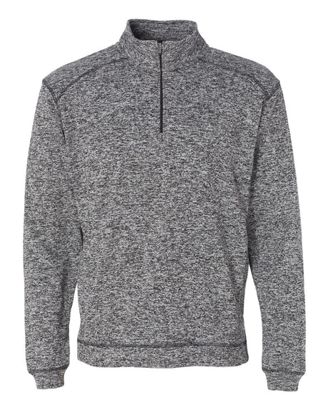J. America Men's Cosmic Poly 1/4 Zip Fleece 8614 Mens Apparel Sweatshirts & Fleece