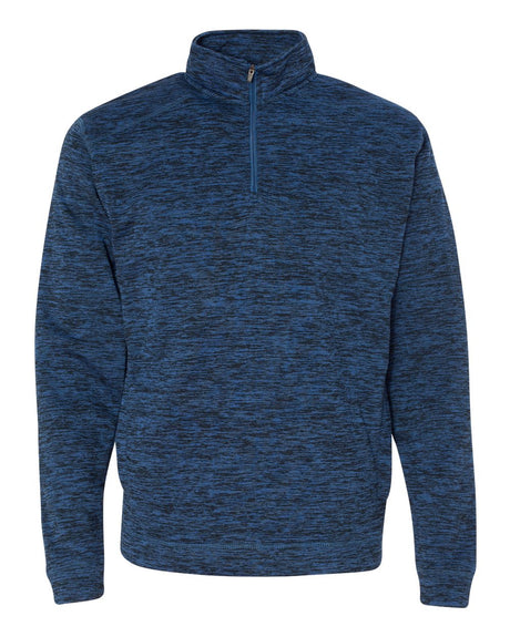 J. America Men's Cosmic Poly 1/4 Zip Fleece 8614 Mens Apparel Sweatshirts & Fleece