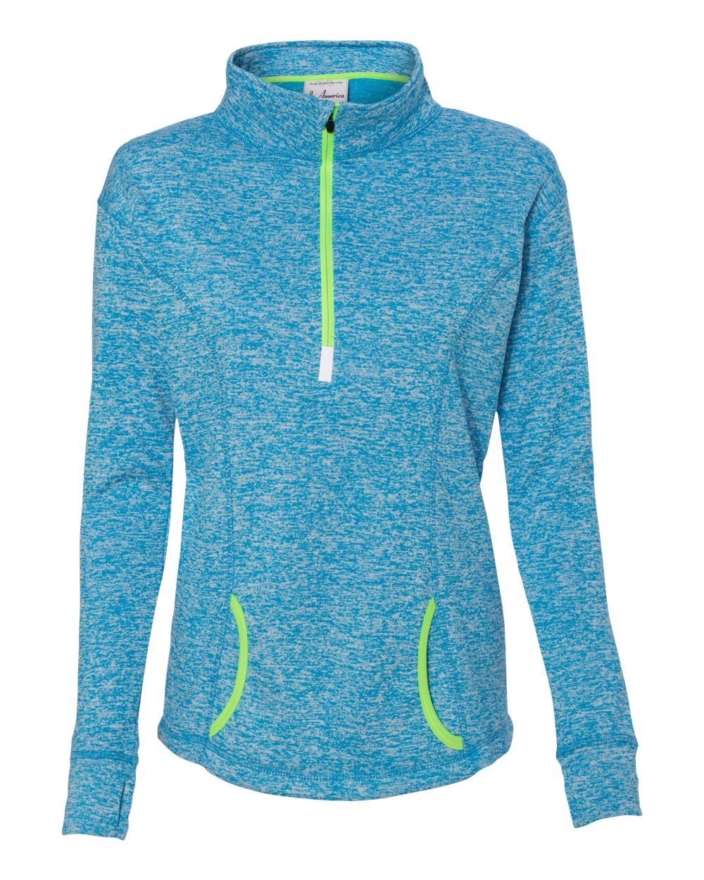 J. America Women's Cosmic Fleece 1/4 Zip 8617